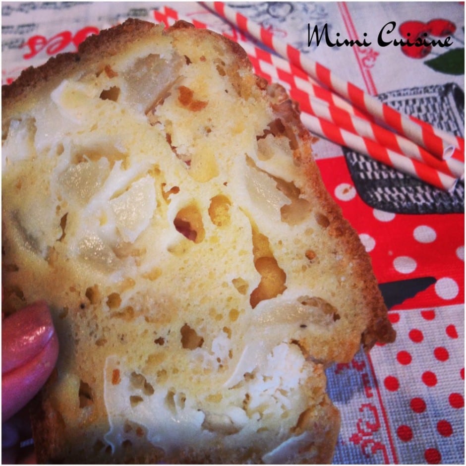 Cake Chevre Poires Recette Companion Mimi Cuisine Blog Culinaire