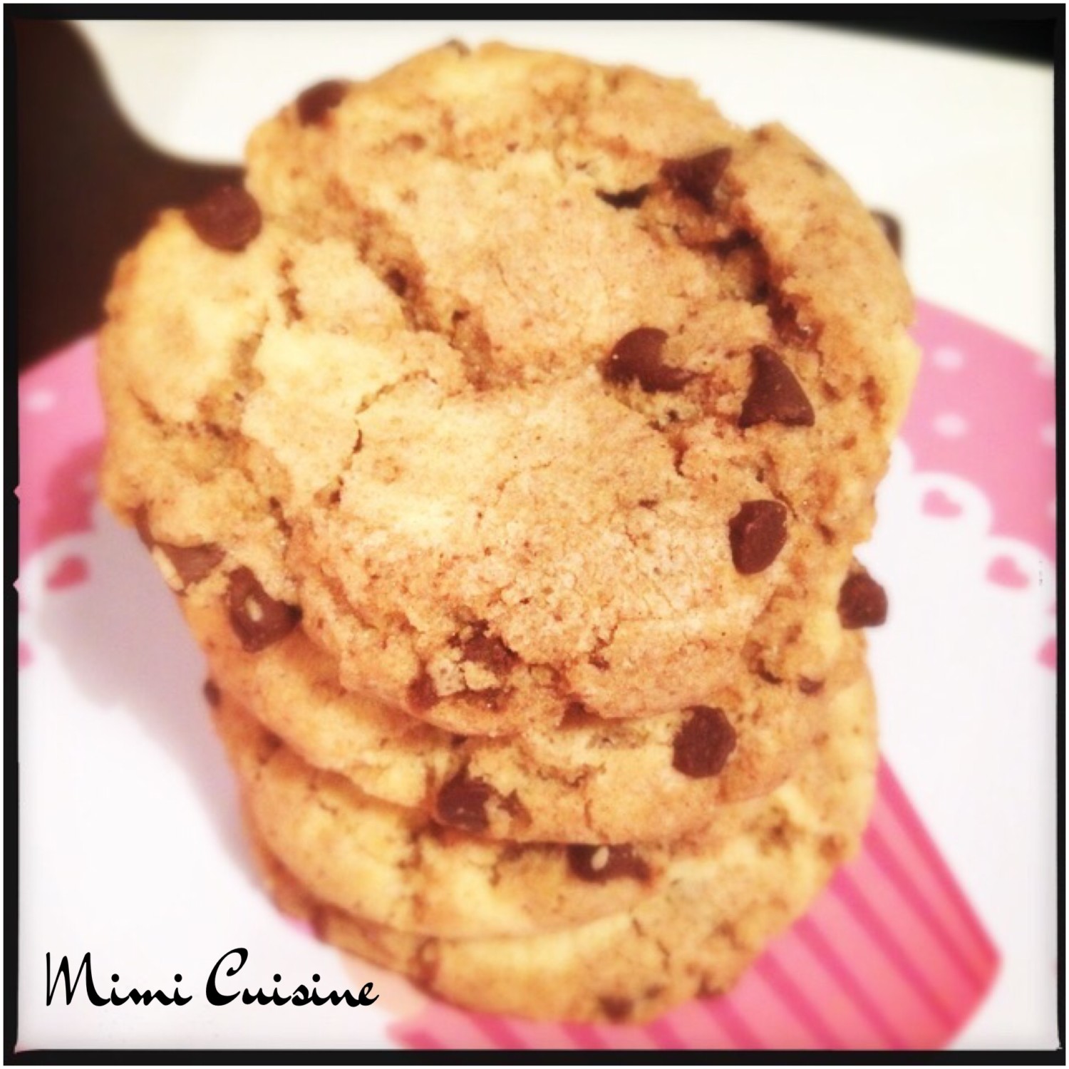 Cookies Aux Pépites De Chocolat – Mimi Cuisine