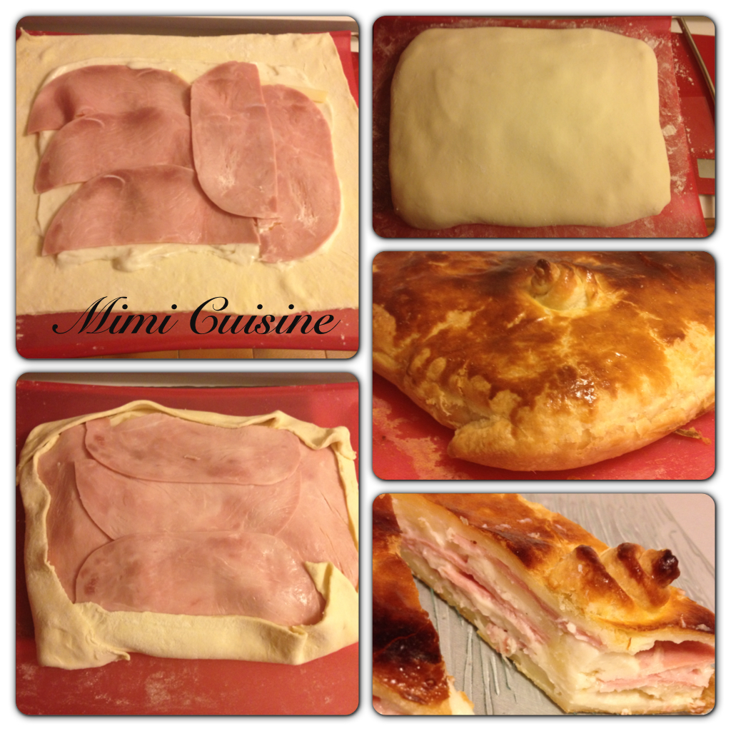 Feuilleté Jambon Béchamel Conté Mimi Cuisine 