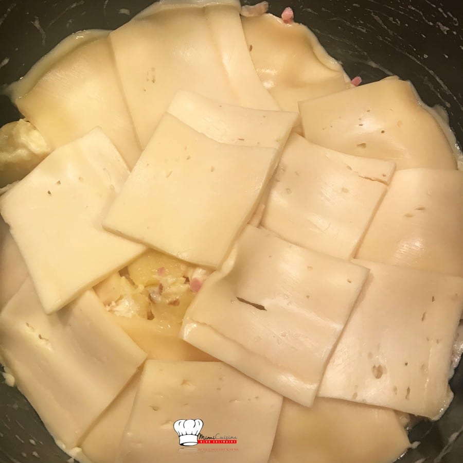 Pommes de terre raclette au Cookeo - la recette rapide
