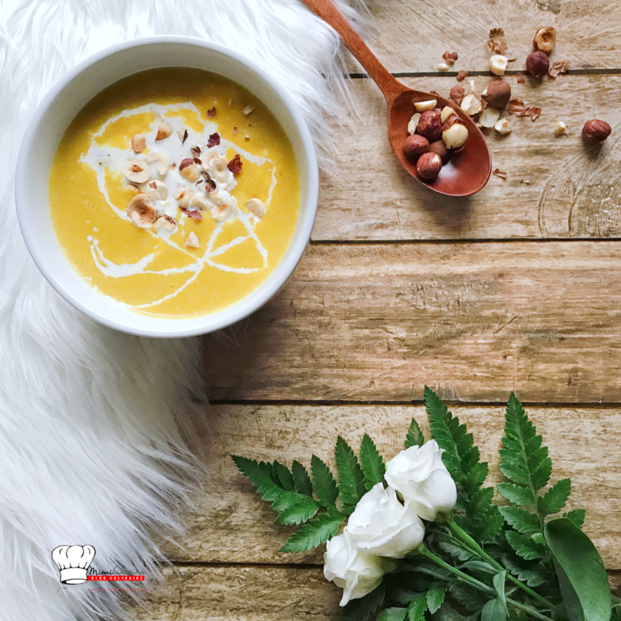 Velouté Lentilles Corail Patate Douce au Curry Recette Cookeo