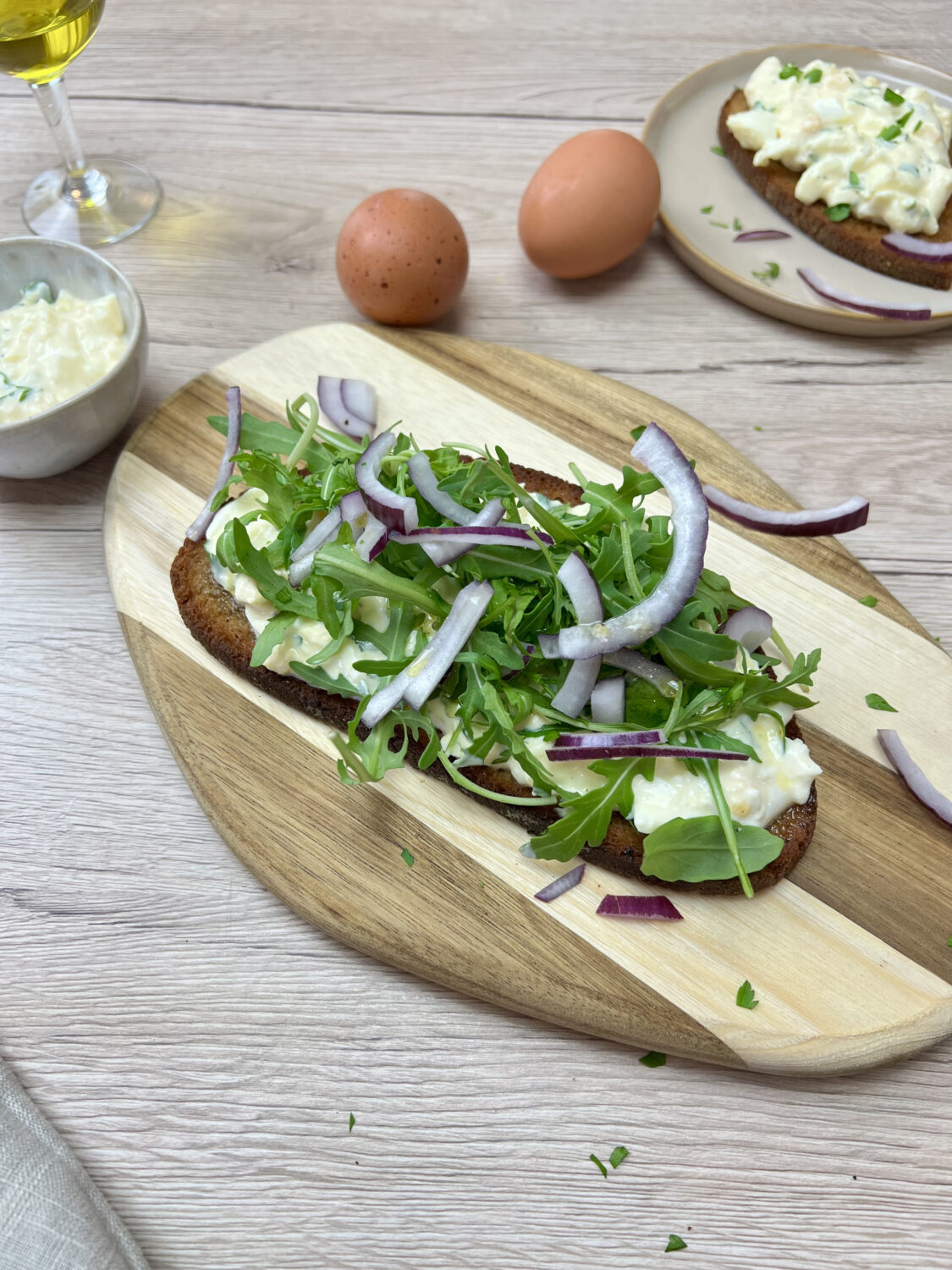 Tartine d’oeuf dur – Mimi Cuisine