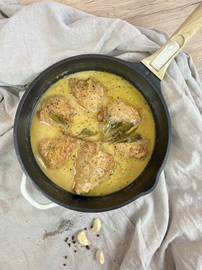 Poulet à la normande