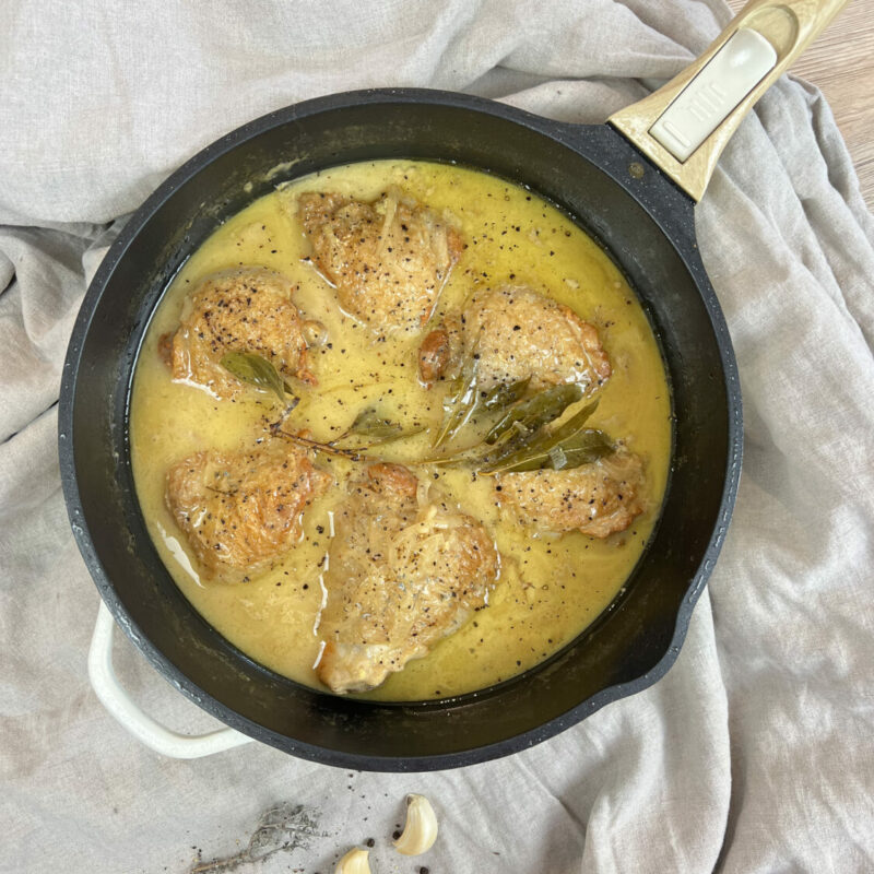 Poulet à la normande