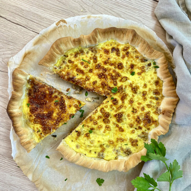 Tarte à l'ail