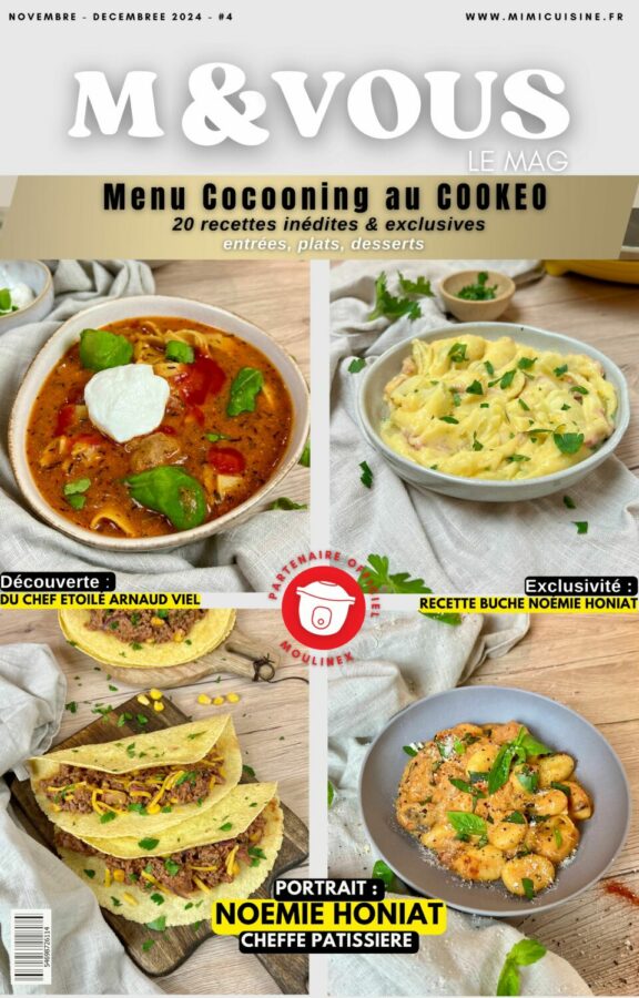 emagazine m&vous, le mag numéro 4. Recettes Cookeo