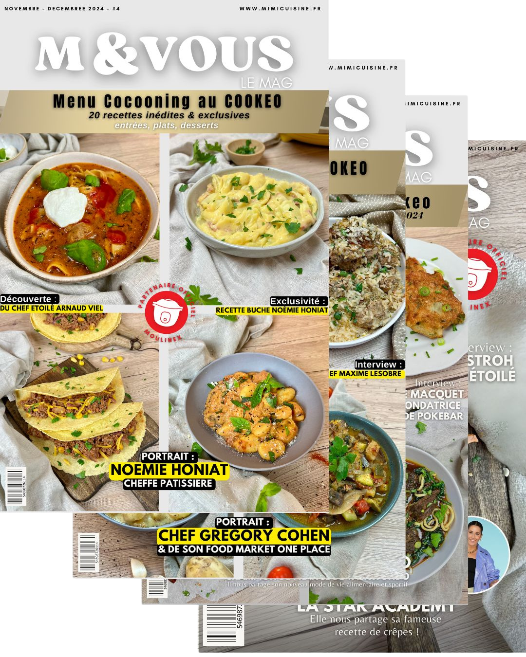 m&vous, le mag. recettes cookeo